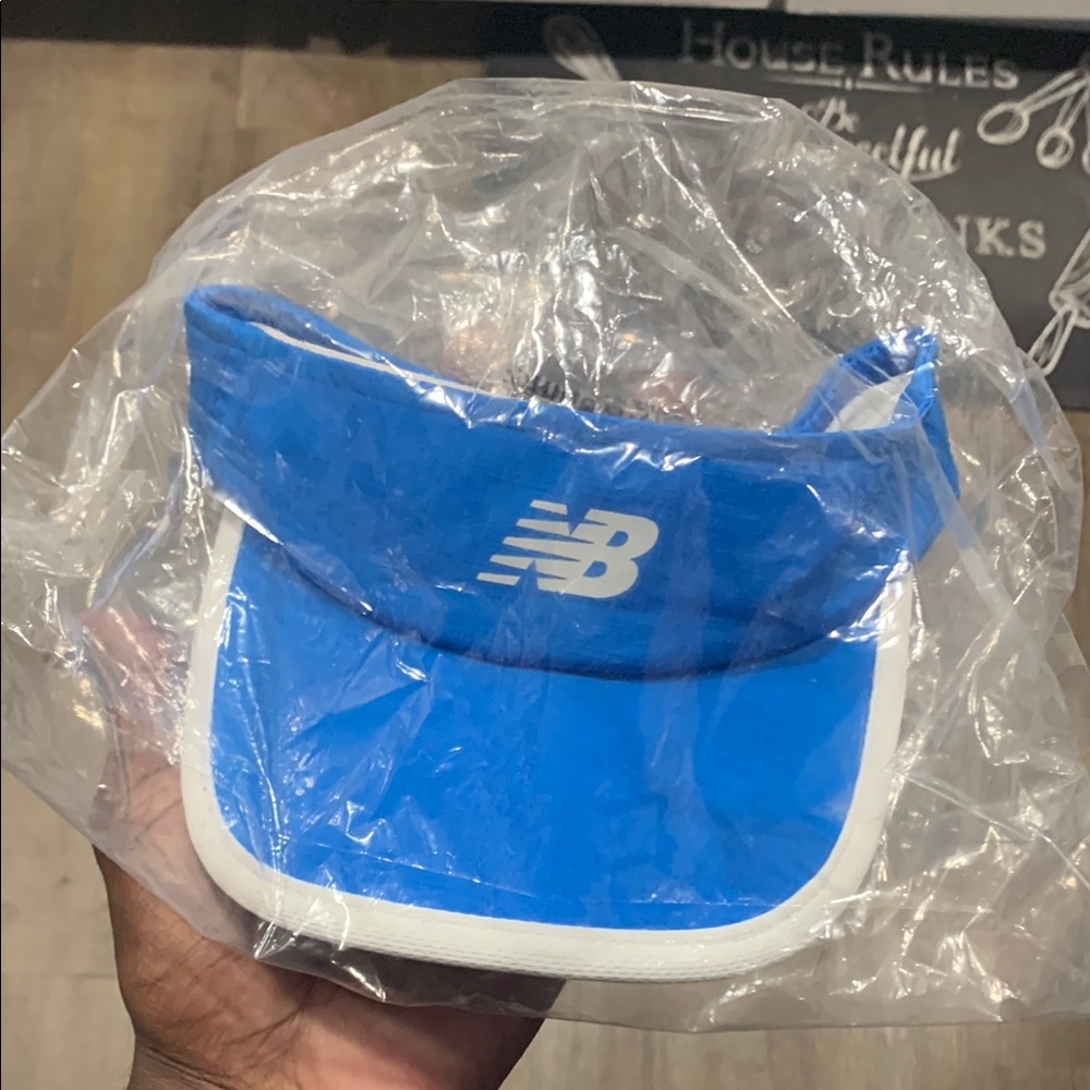 New Balance Blue Visor